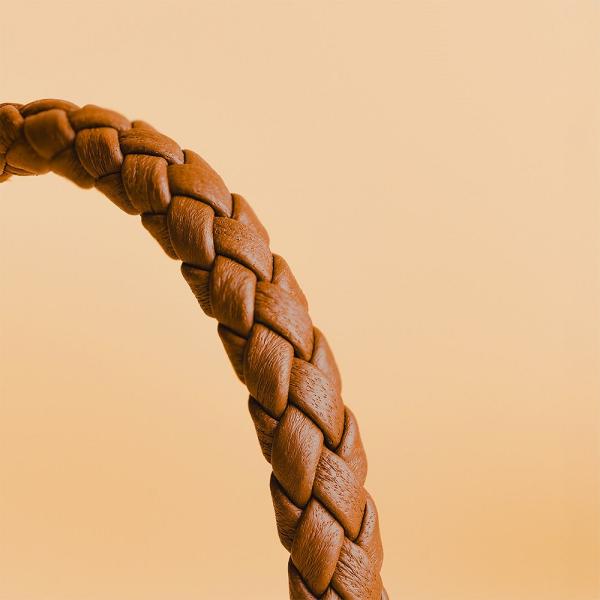 Hellbraunes Armband aus italienischem Nappaleder - Una Light Brown